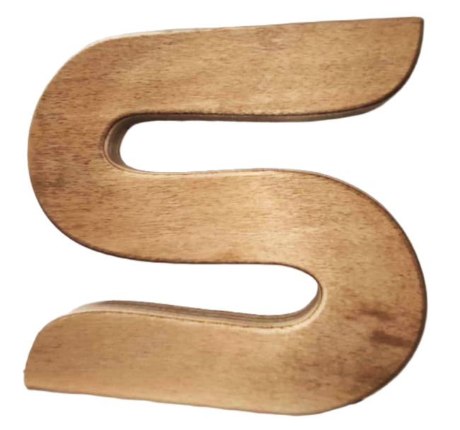 lettre bois tout okoume